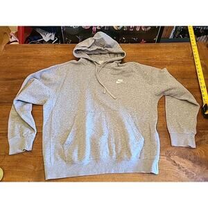 Nike Sportswear Club Fleece Men's Size S, Pullover Hoodie - Grey